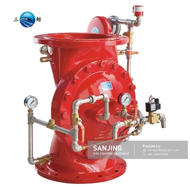 Kuiva toru sprinklerisüsteemi häireklapp koos kiirendiga